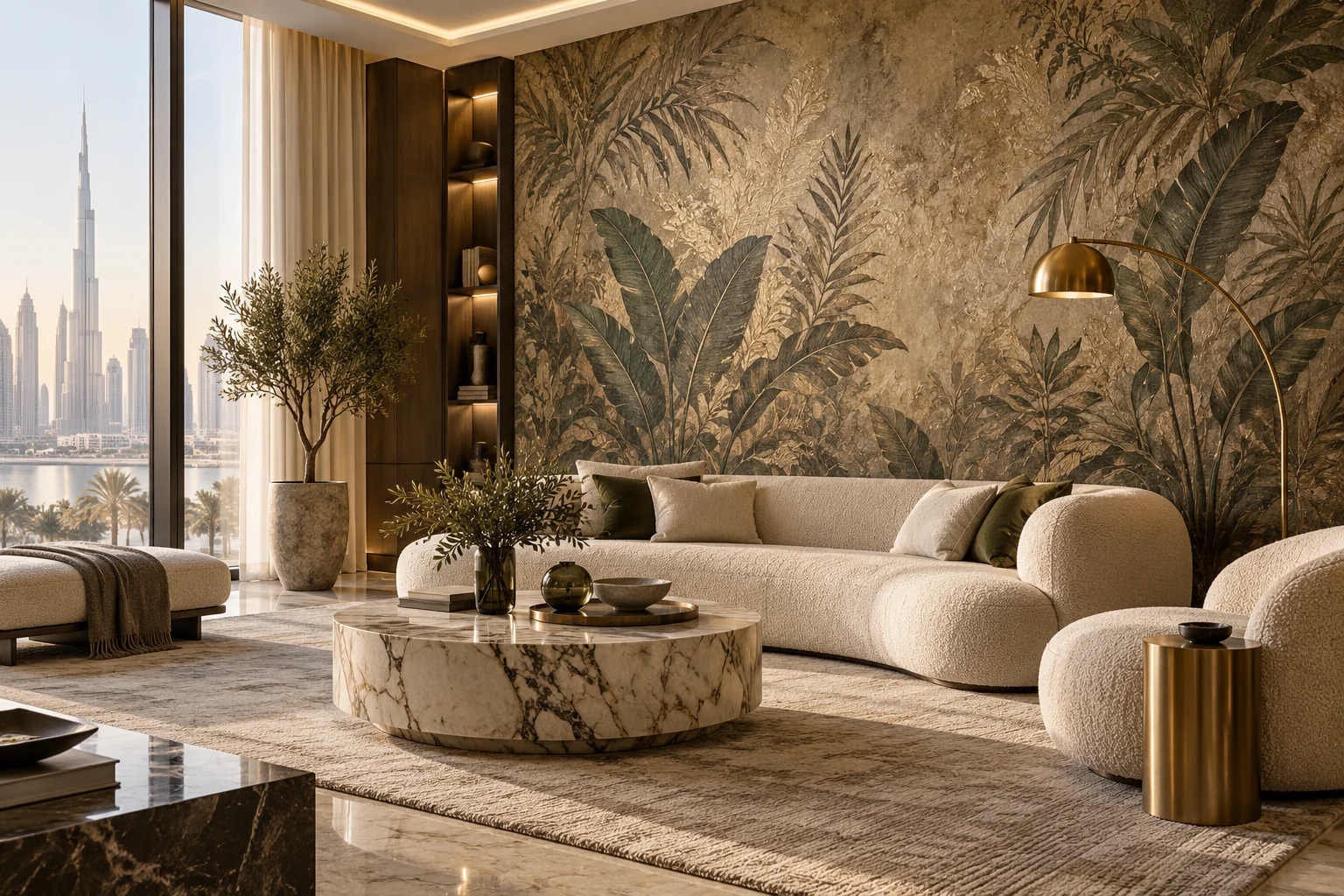 Luxury interior concept for Wallpaper Installation